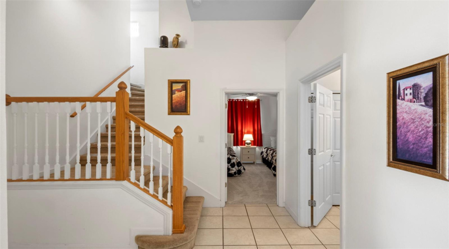 Front entry way, upstairs, bedroom, bathroom