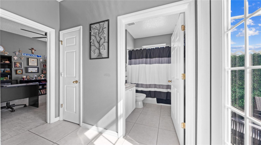 Downstairs guest bedroom  and bath