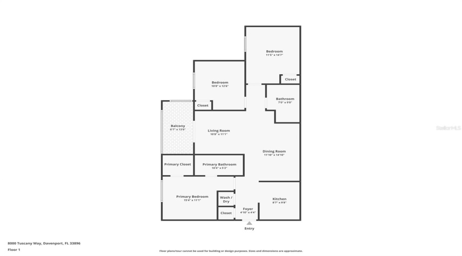 DAVENPORT, Florida 33896, 3 Bedrooms Bedrooms, ,2 BathroomsBathrooms,Residential,For Sale,TUSCANY,0,MFRS5133842