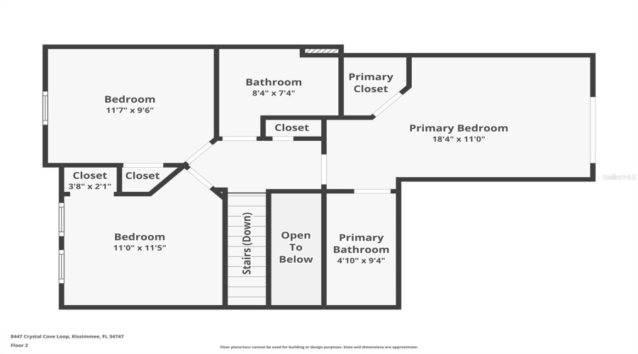 KISSIMMEE, Florida 34747, 4 Bedrooms Bedrooms, ,3 BathroomsBathrooms,Residential,For Sale,CRYSTAL COVE,0,MFRO6255478