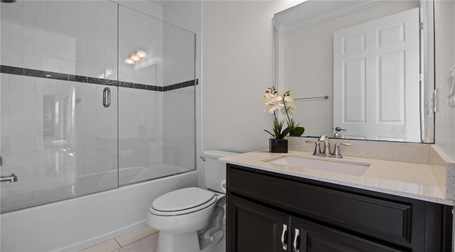 Guest bathroom downstairs