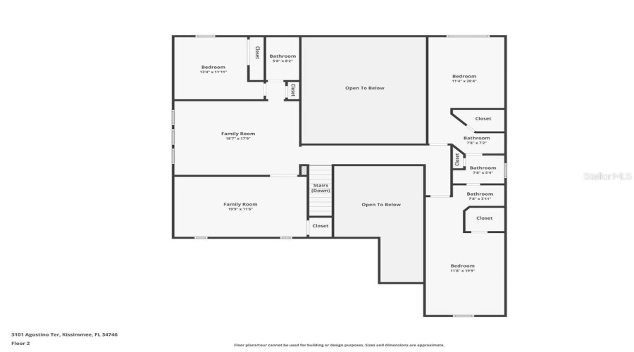 KISSIMMEE, Florida 34746, 5 Bedrooms Bedrooms, ,3 BathroomsBathrooms,Residential,For Sale,AGOSTINO TERR,0,MFRS5134003
