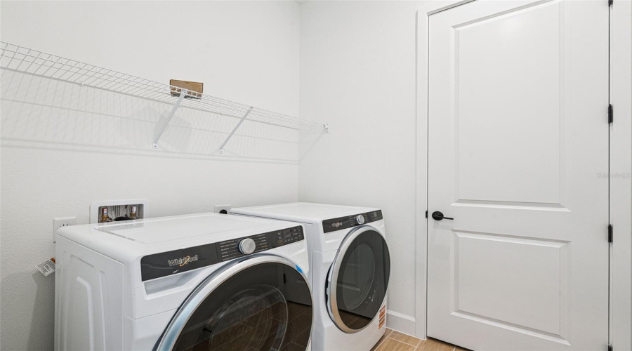 Island Village Mackinac Model Laundry Room