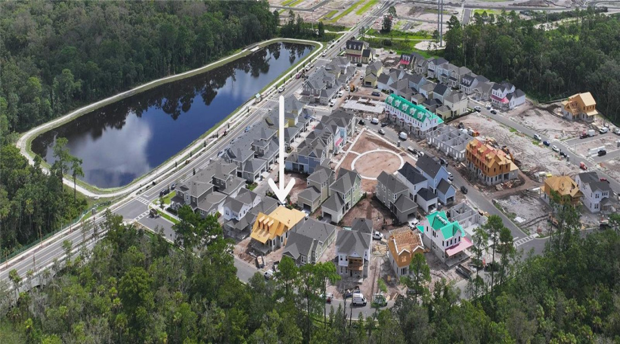 Island Village Lot 333 Mackinac Coastal Aerial View