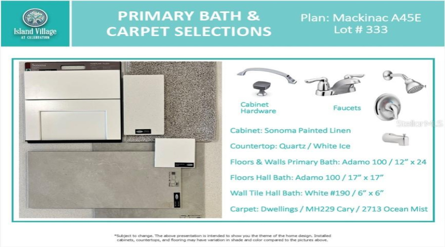 Island Village Lot 333 Primary Bath