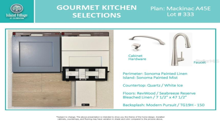 Island Village Lot 333 Kitchen