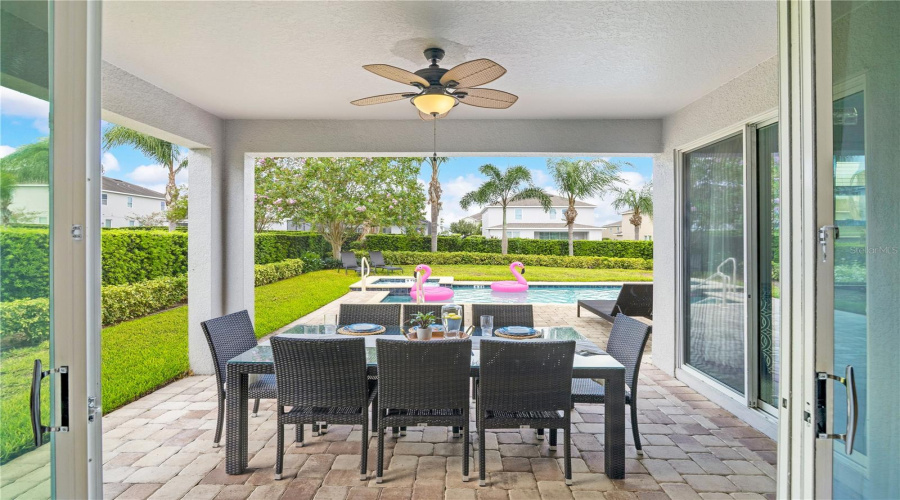 Head outside to your Tropical Garden Oasis!
