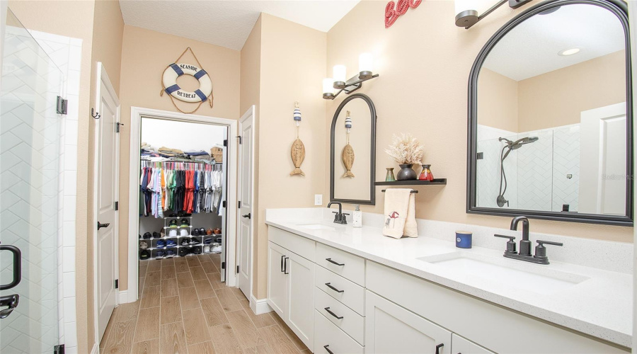 master bathroom