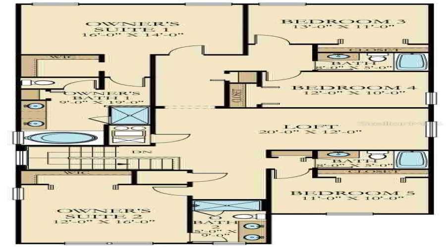 KISSIMMEE, Florida 34746, 6 Bedrooms Bedrooms, ,5 BathroomsBathrooms,Residential,For Sale,SCENE,0,MFRO6342886