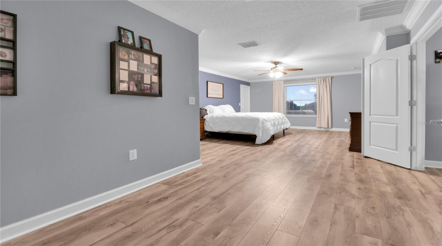 Master bedroom upstairs