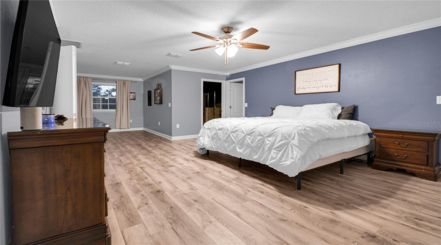 Master bedroom upstairs