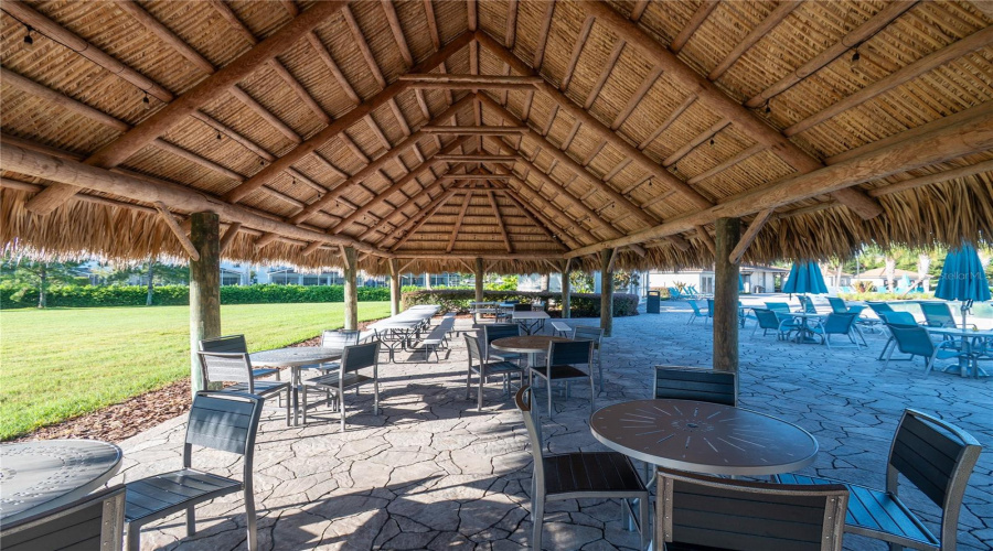 Oasis Club tiki hut