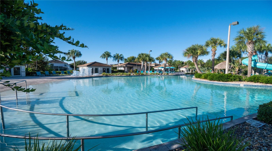 Oasis Club lazy river entrance