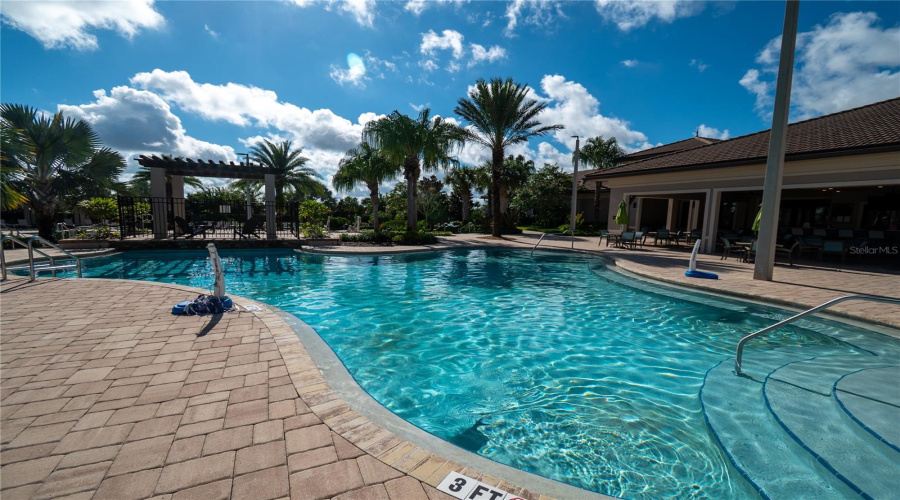 The Plaza upper pool