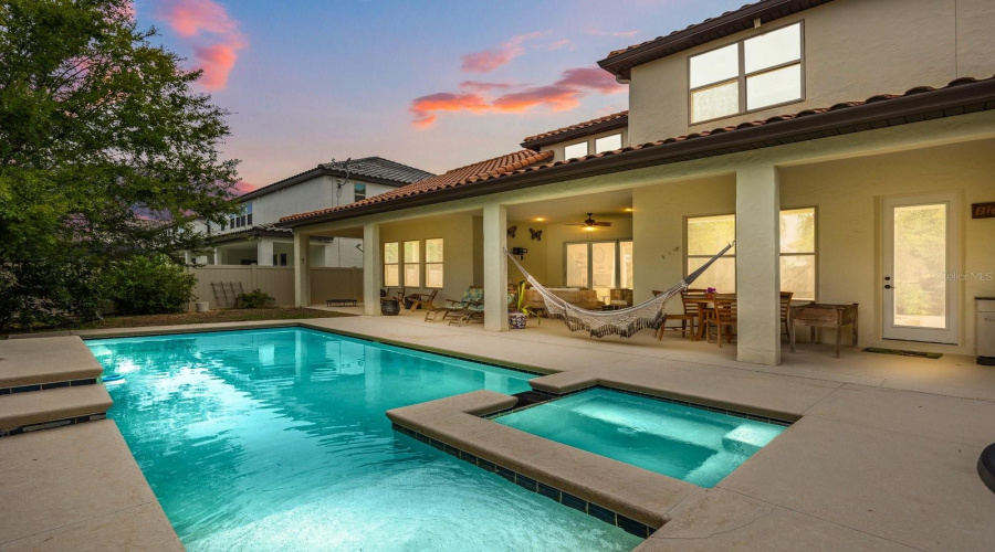 Pool at Twilight