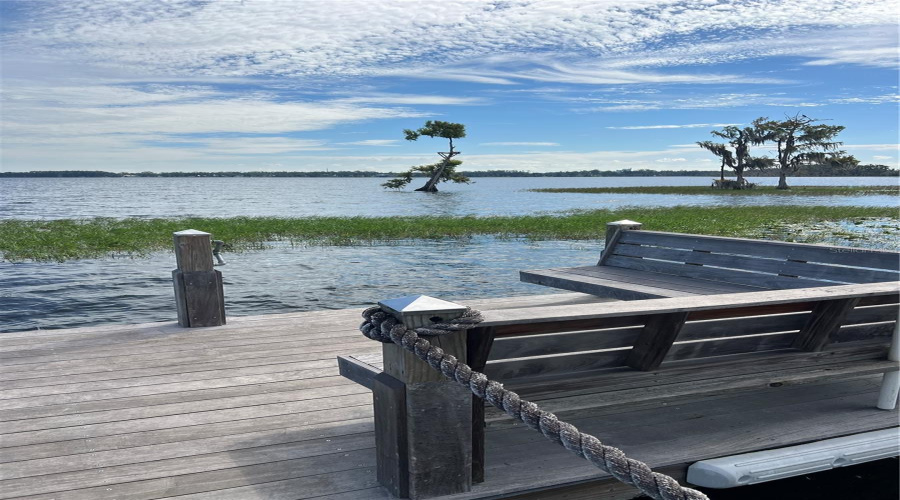 Boat landing area