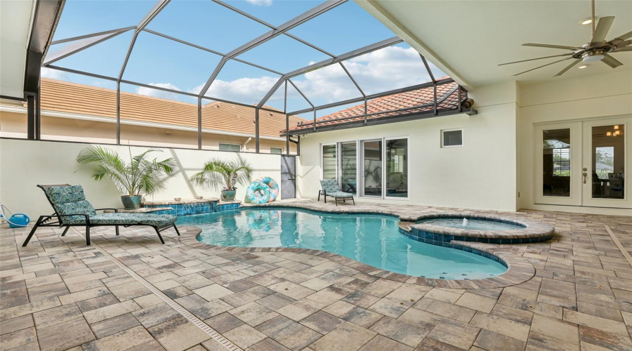 Court yard pool Oasis