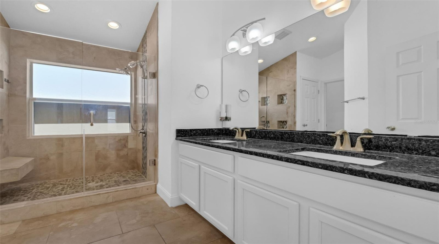 Upgraded Primary Bathroom