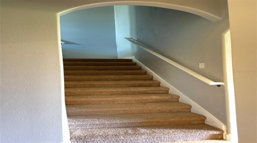 Stairs second floor (Bonus room)