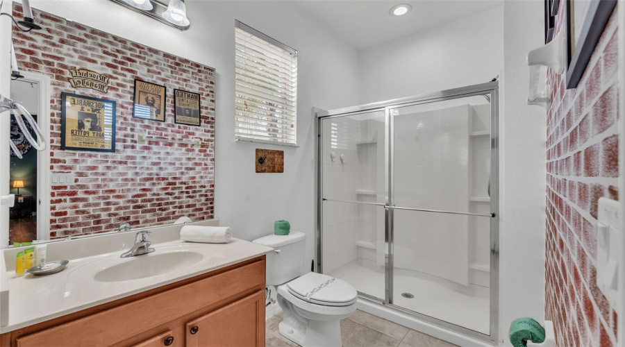 Bathroom 1 on first floor.