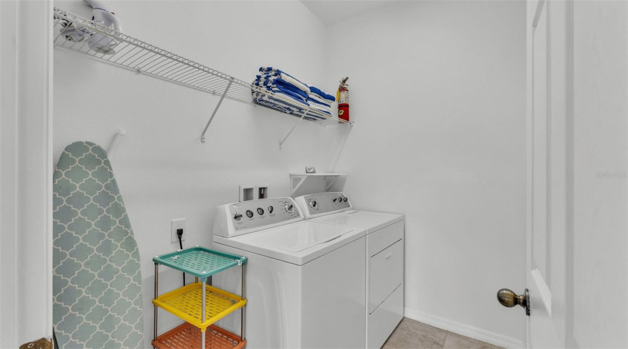 Laundry room on first floor.