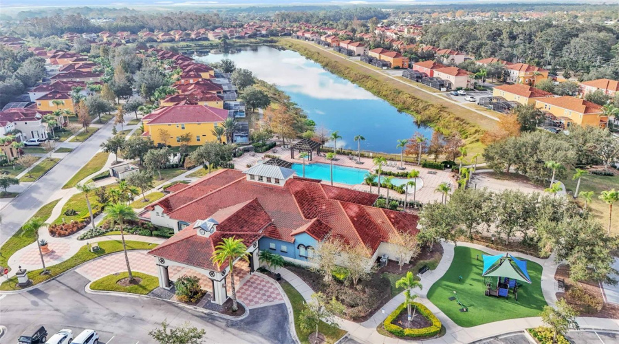 Resort style clubhouse