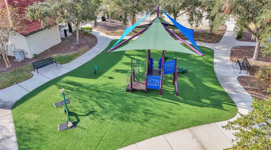 Playground at clubhouse