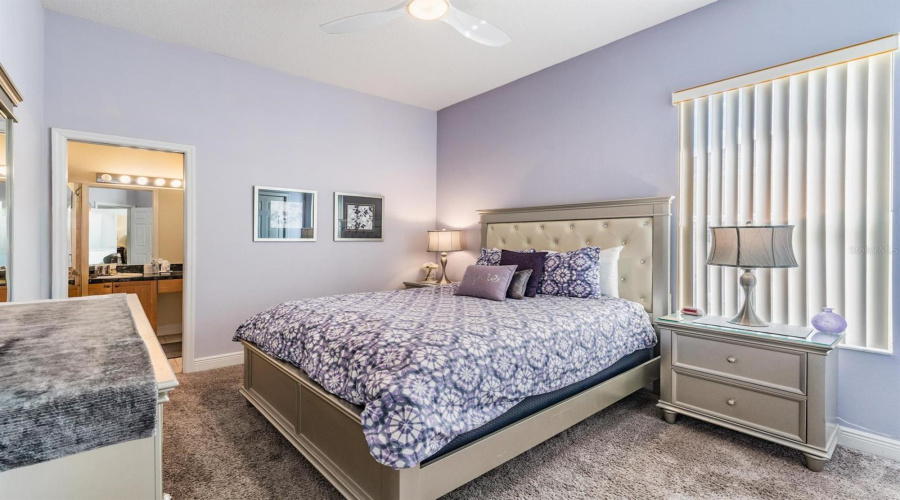 The fifth bedroom includes an en-suite bath.
