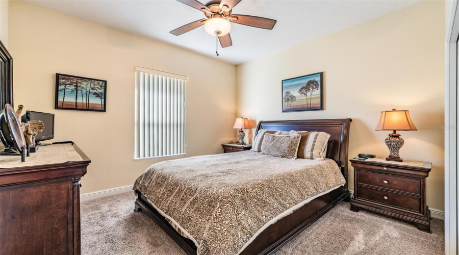 The third bedroom offers direct access to a shared Jack-and-Jill bathroom for added privacy, functionality and convenience.