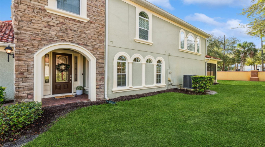One of only 4 units in the community that offers an oversized green space for added privacy and yard.