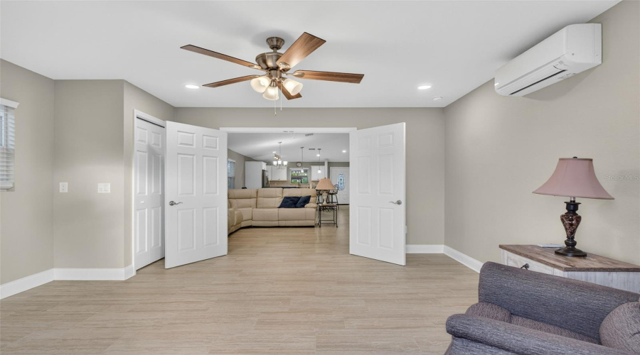 Second Bedroom:Generously sized guest bedroom for family or visitors.