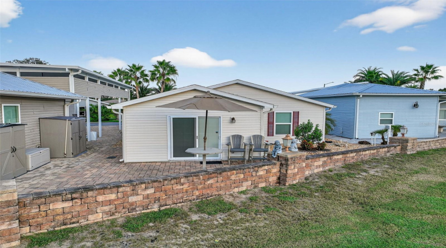 Back Patio:Private back patio,  ideal for relaxing evenings or casual entertaining