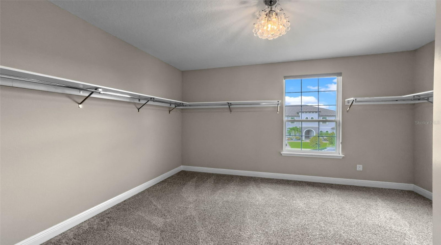 Primary Walk-In Closet