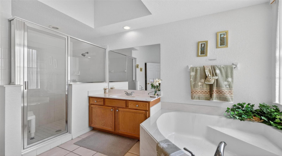 Primary Bath w/ Dual Vanities and Garden Tub