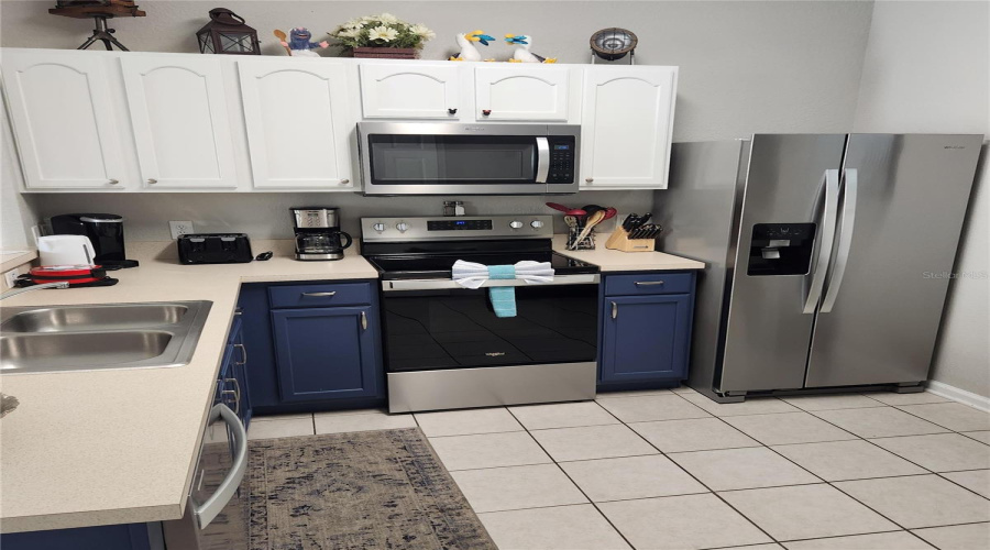 Stainless steel appliances