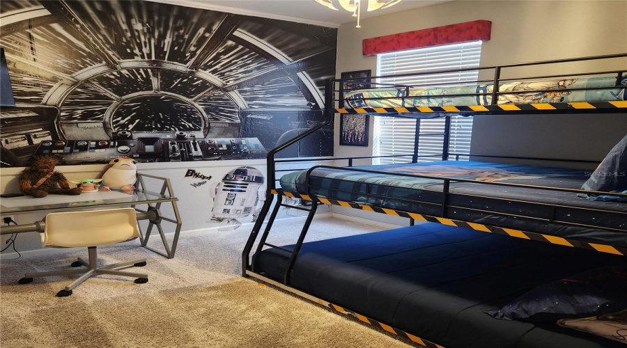 Star Wars themed bedroom