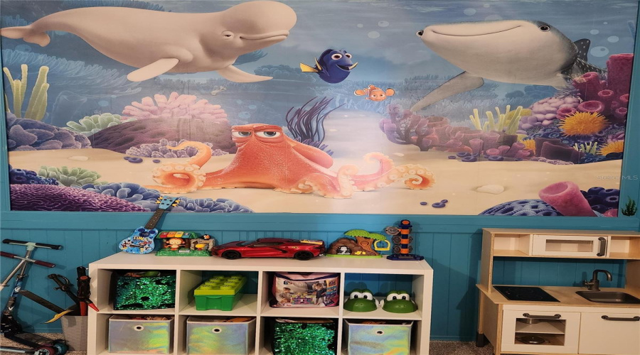 Plenty of toys and games