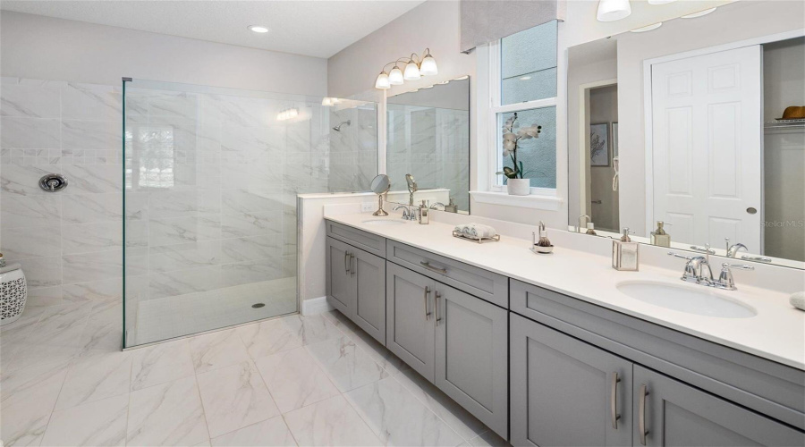 Solara Resort Laguna III Model Primary Bathroom