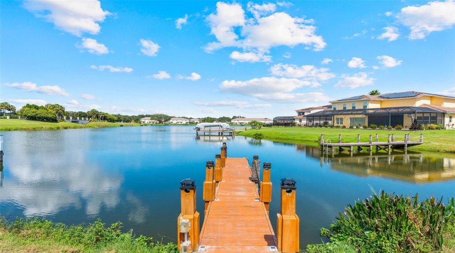 Your private boat dock is ready to launch your watercrafts and enjoy the best that Florida's  nature and wildlife has to offer.