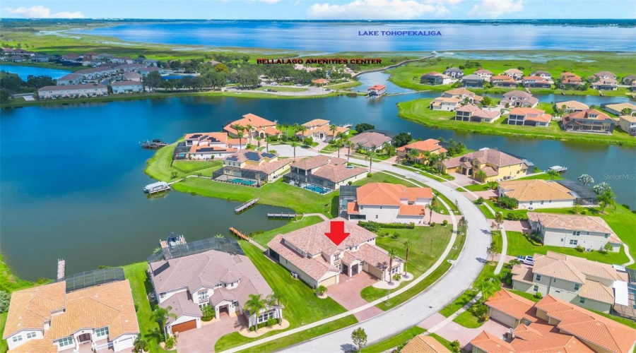 Centrally located within the community with convenient access to the Bellalago amenities center and the Bellalago Charter k-8 school.