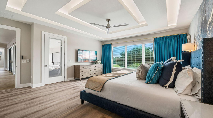 Owner Suite with Balcony Access