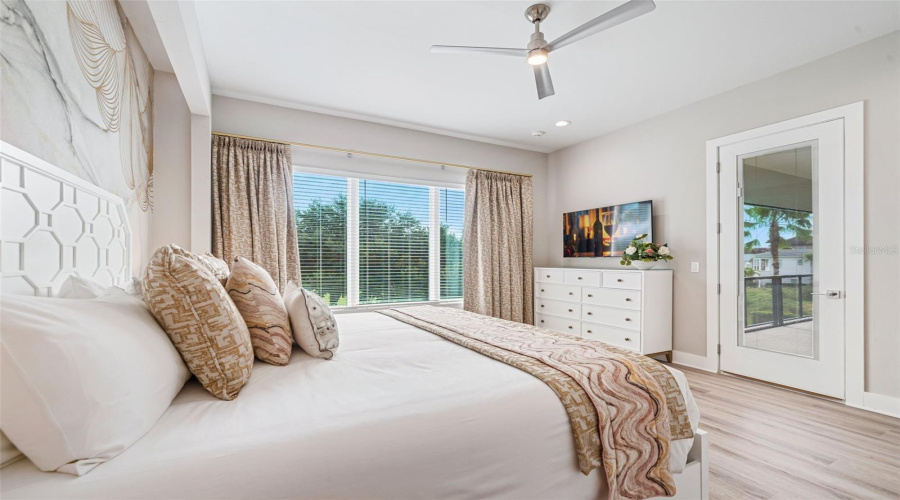 Owner Suite with Balcony Access