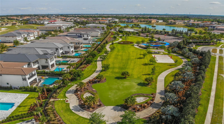 Golden Bear Park with Putting Green, Sand Volley Ball Court, Dog Park and Playground