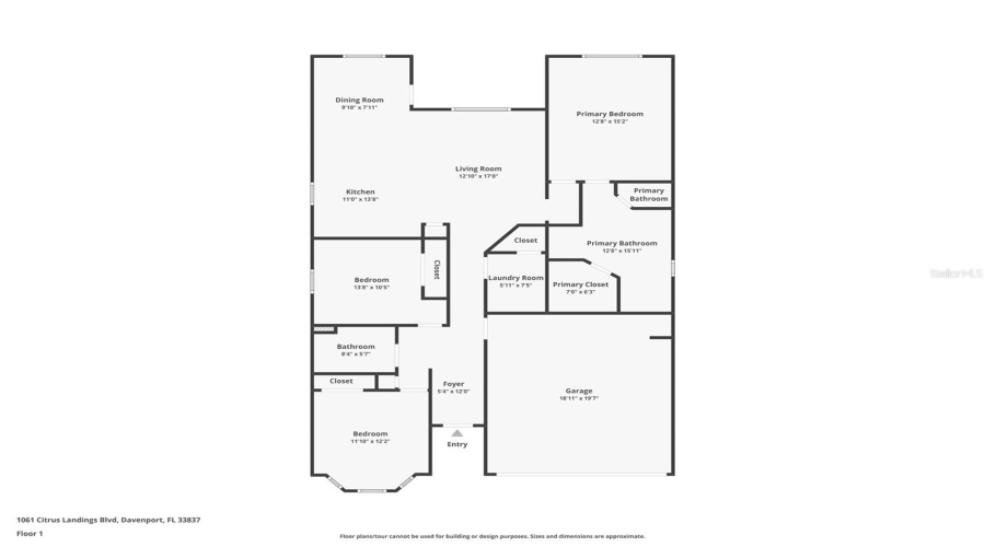 DAVENPORT, Florida 33837, 3 Bedrooms Bedrooms, ,2 BathroomsBathrooms,Residential,For Sale,CITRUS LANDINGS,0,MFRO6315422