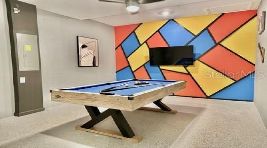 Garage conversion into game room