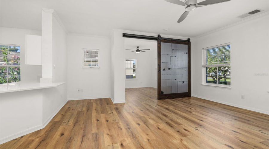 View to Den/Bedroom 3