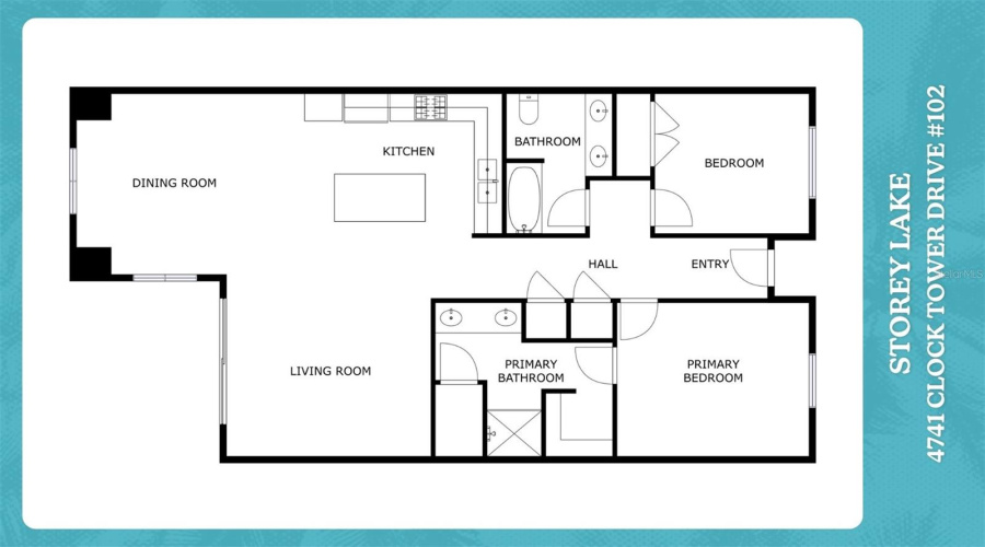 KISSIMMEE, Florida 34746, 2 Bedrooms Bedrooms, ,2 BathroomsBathrooms,Residential,For Sale,CLOCK TOWER,0,MFRO6348912