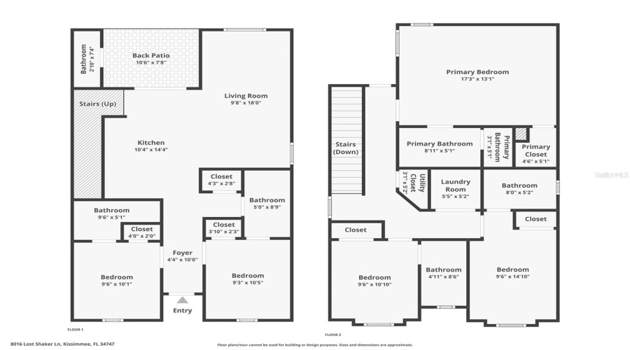 KISSIMMEE, Florida 34747, 5 Bedrooms Bedrooms, ,5 BathroomsBathrooms,Residential,For Sale,LOST SHAKER,0,MFRO6347658