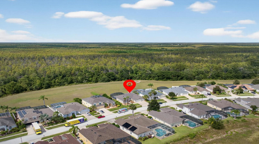 Aerial View, no rear neighbors