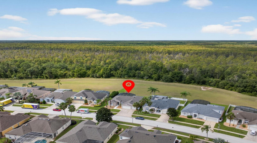 Aerial View, no rear neighbors
